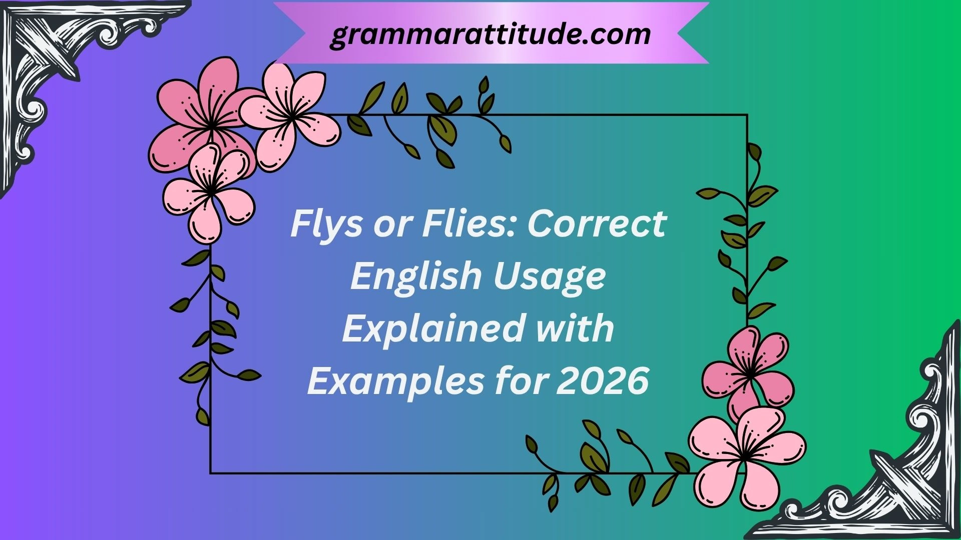 Flys or Flies