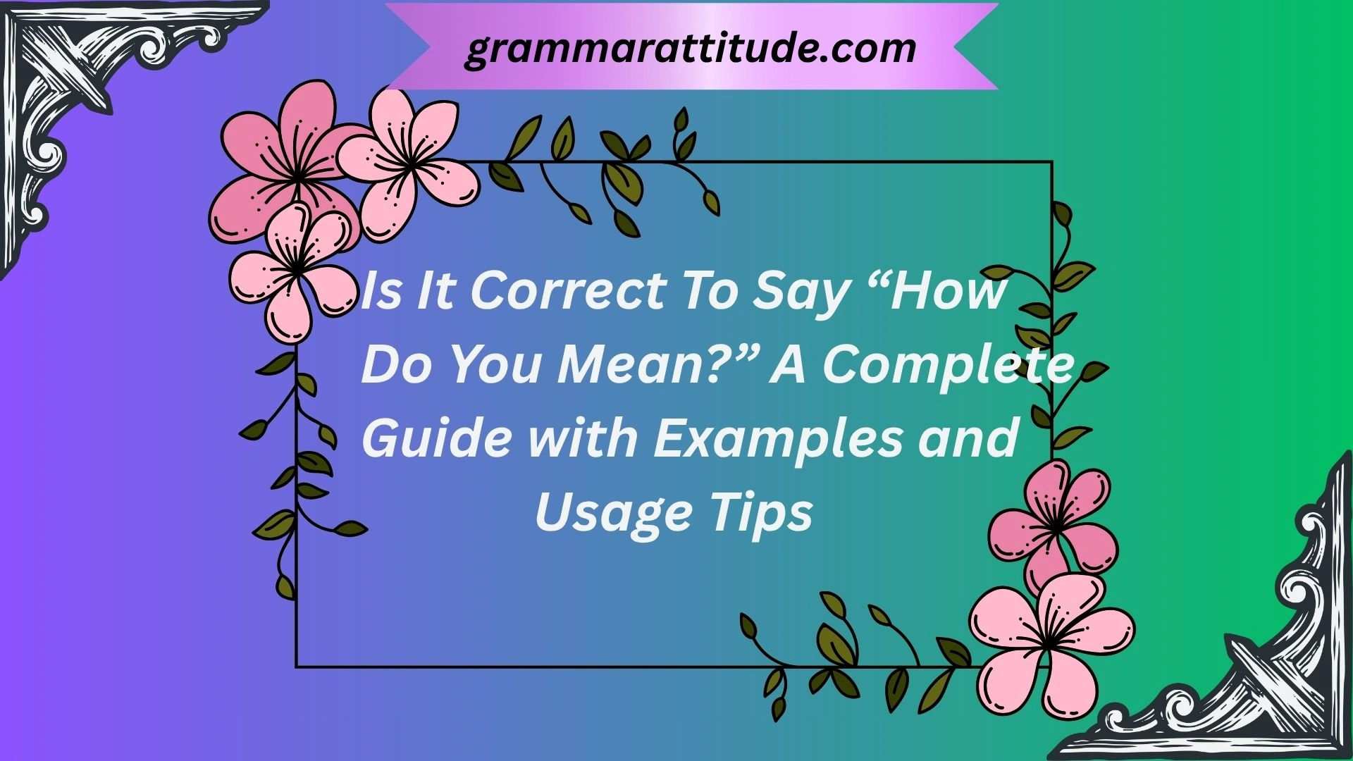 Is It Correct To Say