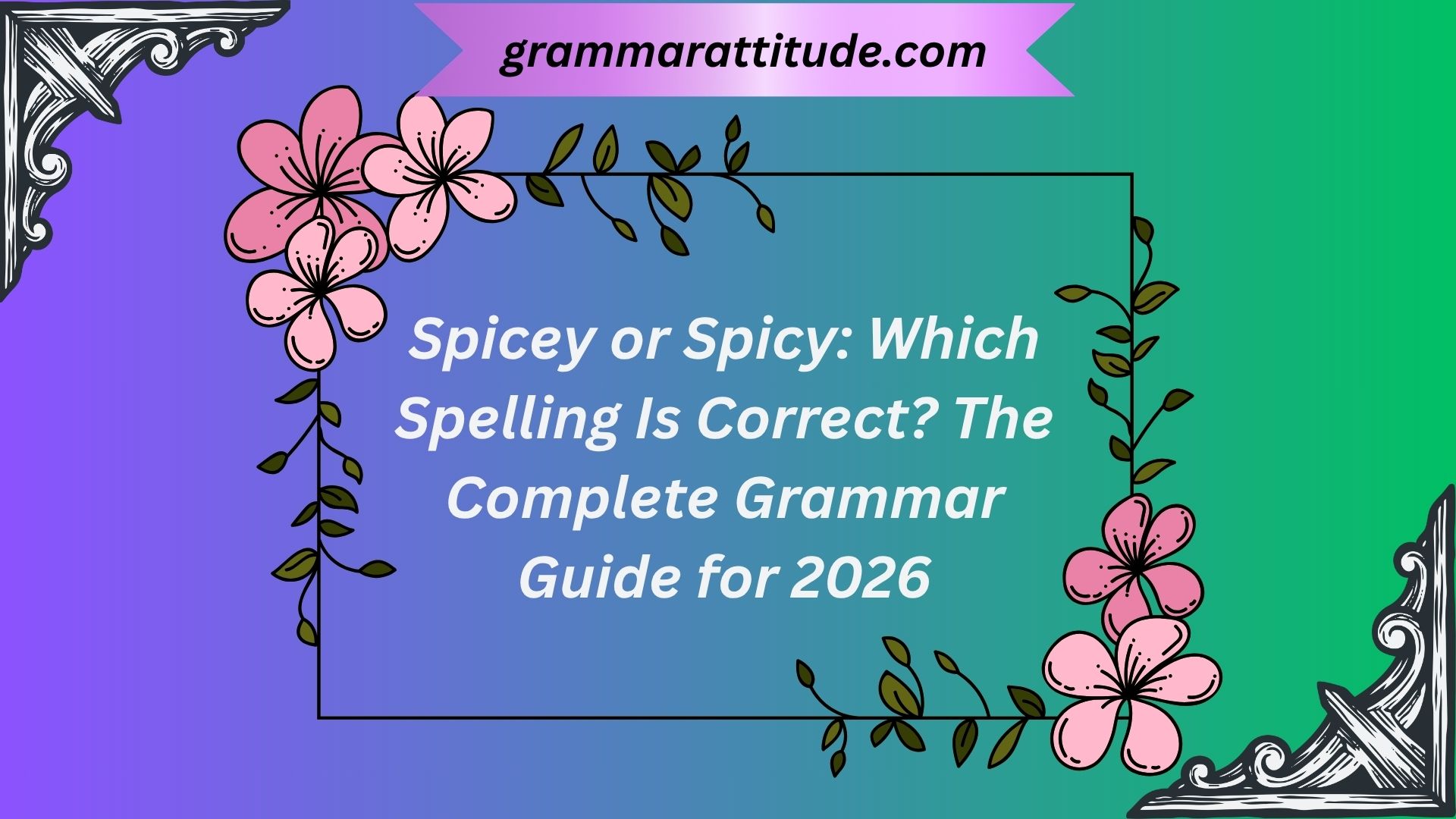 Spicey or Spicy