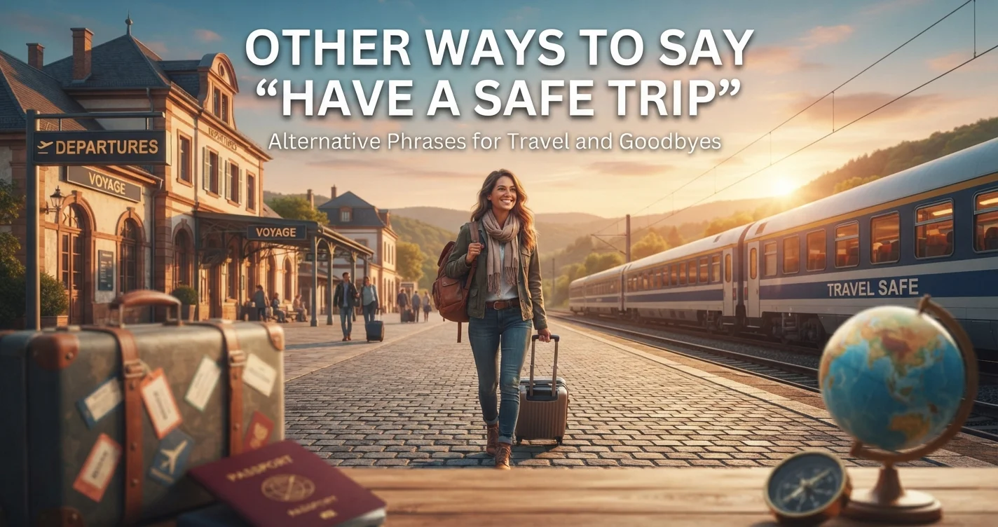 Other Ways to Say “Have a Safe Trip