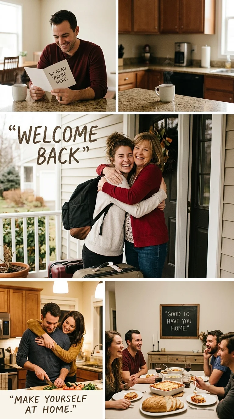 Other Ways to Say “Welcome Home”