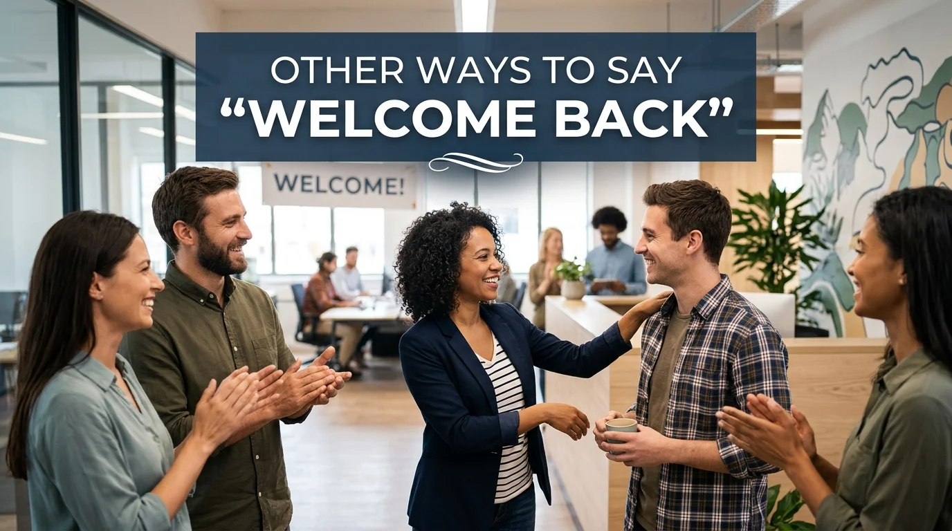 Other Ways to Say “Welcome Back”